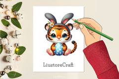 Animals With Bunny Ears Clipart Bundle - CraftNest - Digital Crafting and Art