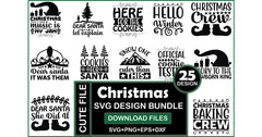 Christmas 12 SVG Bundle - CraftNest - Digital Crafting and Art