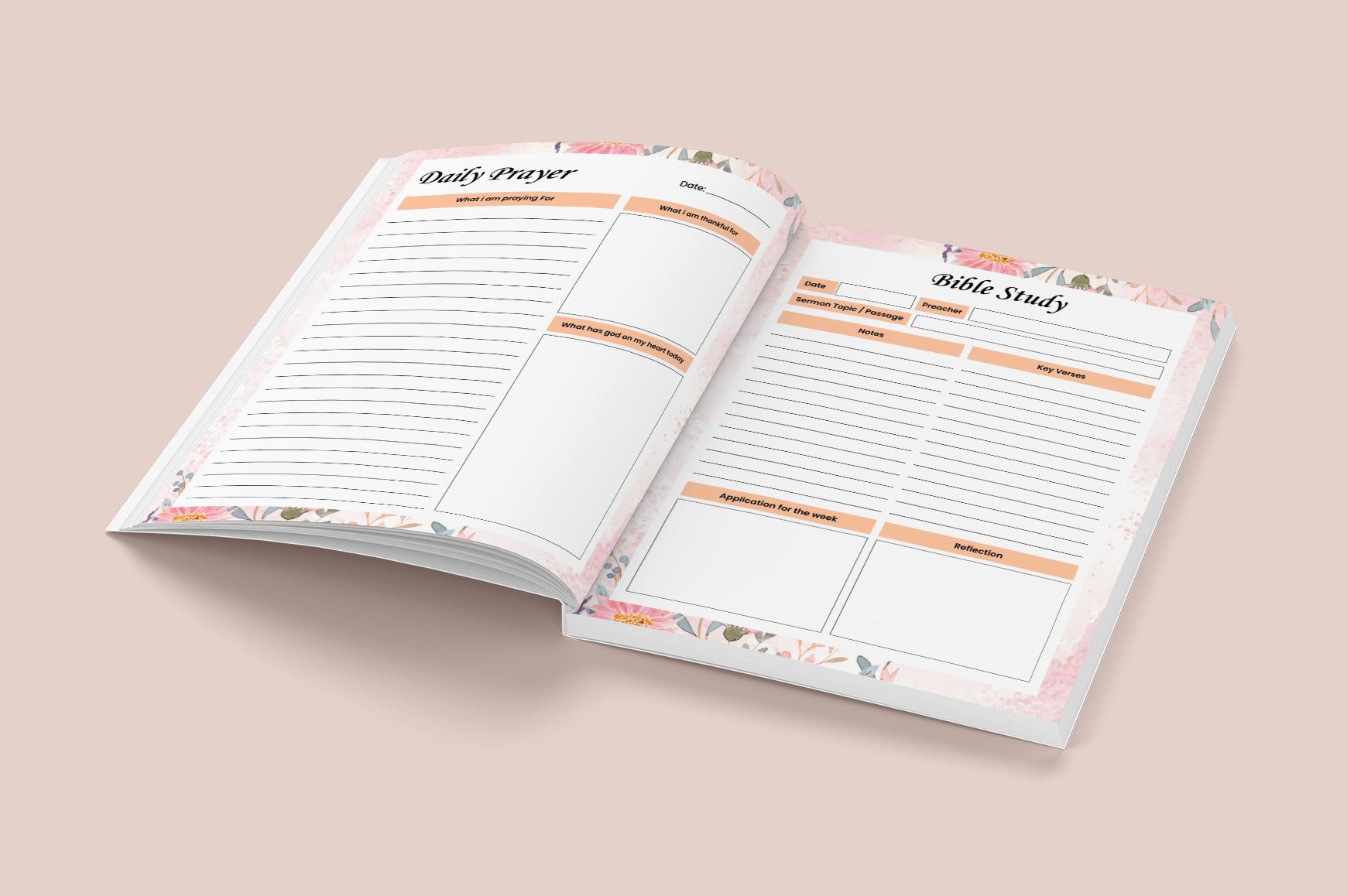 Prayer Faith Reflection Journal