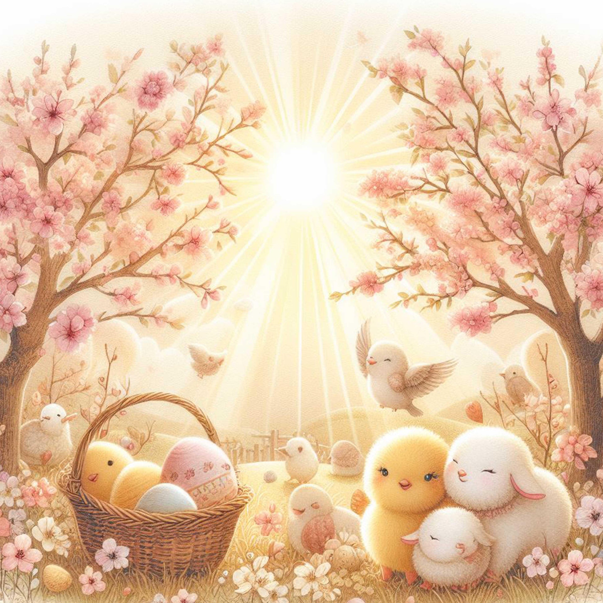 Easter Seamless Digital Paper 1 - CraftNest - Digital Crafting and Art