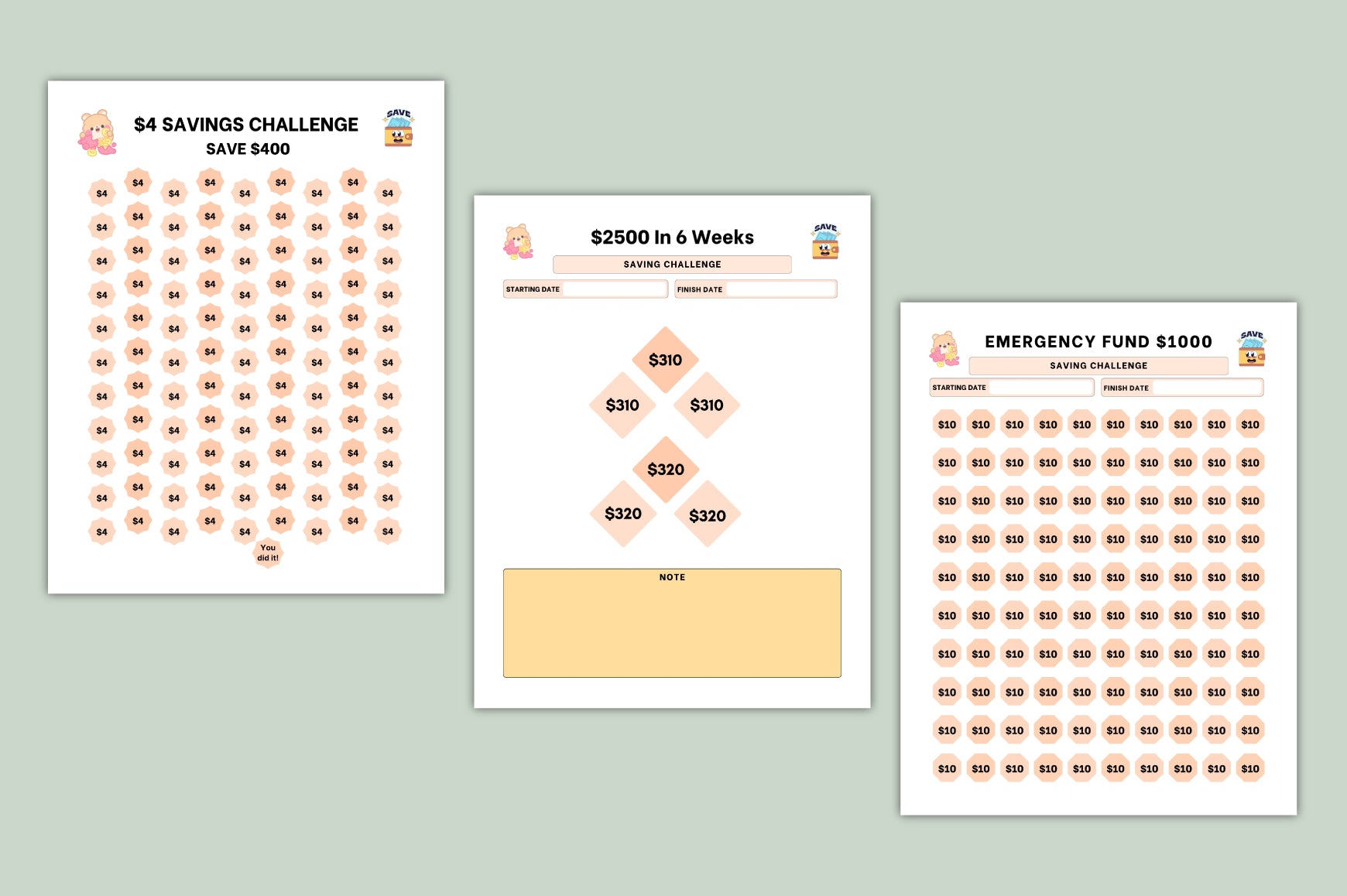 Wealth Build Challenge Planner