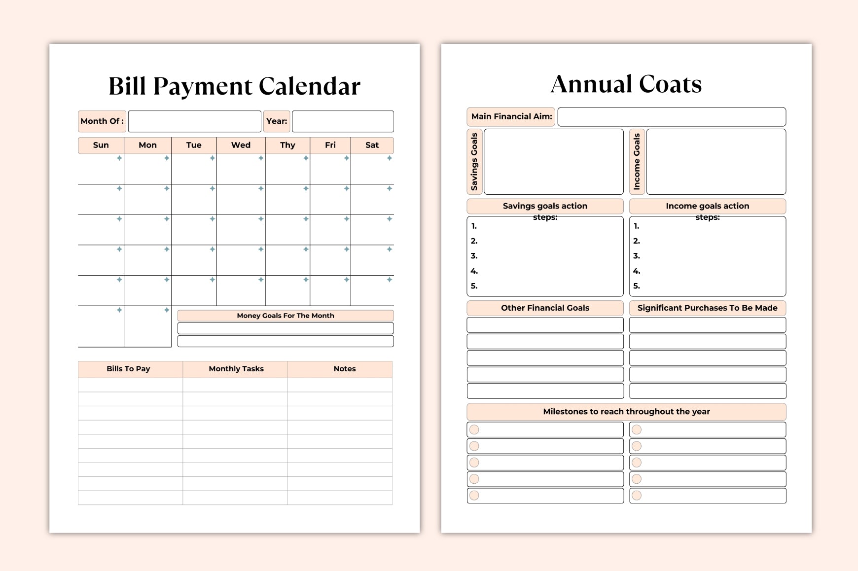 Financial Goals Planner
