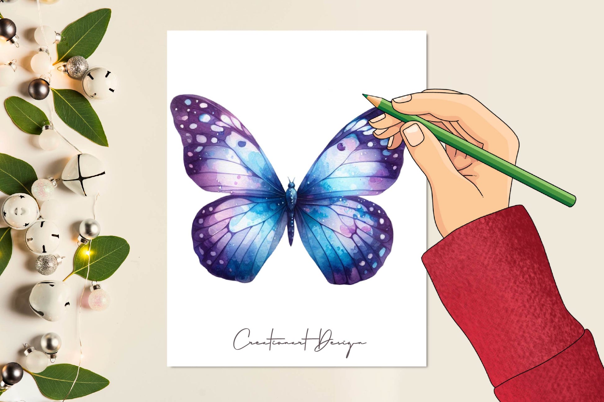 Butterflies Clipart Bundle - CraftNest - Digital Crafting and Art