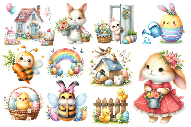 Easter Clipart Bundle - CraftNest - Digital Crafting and Art