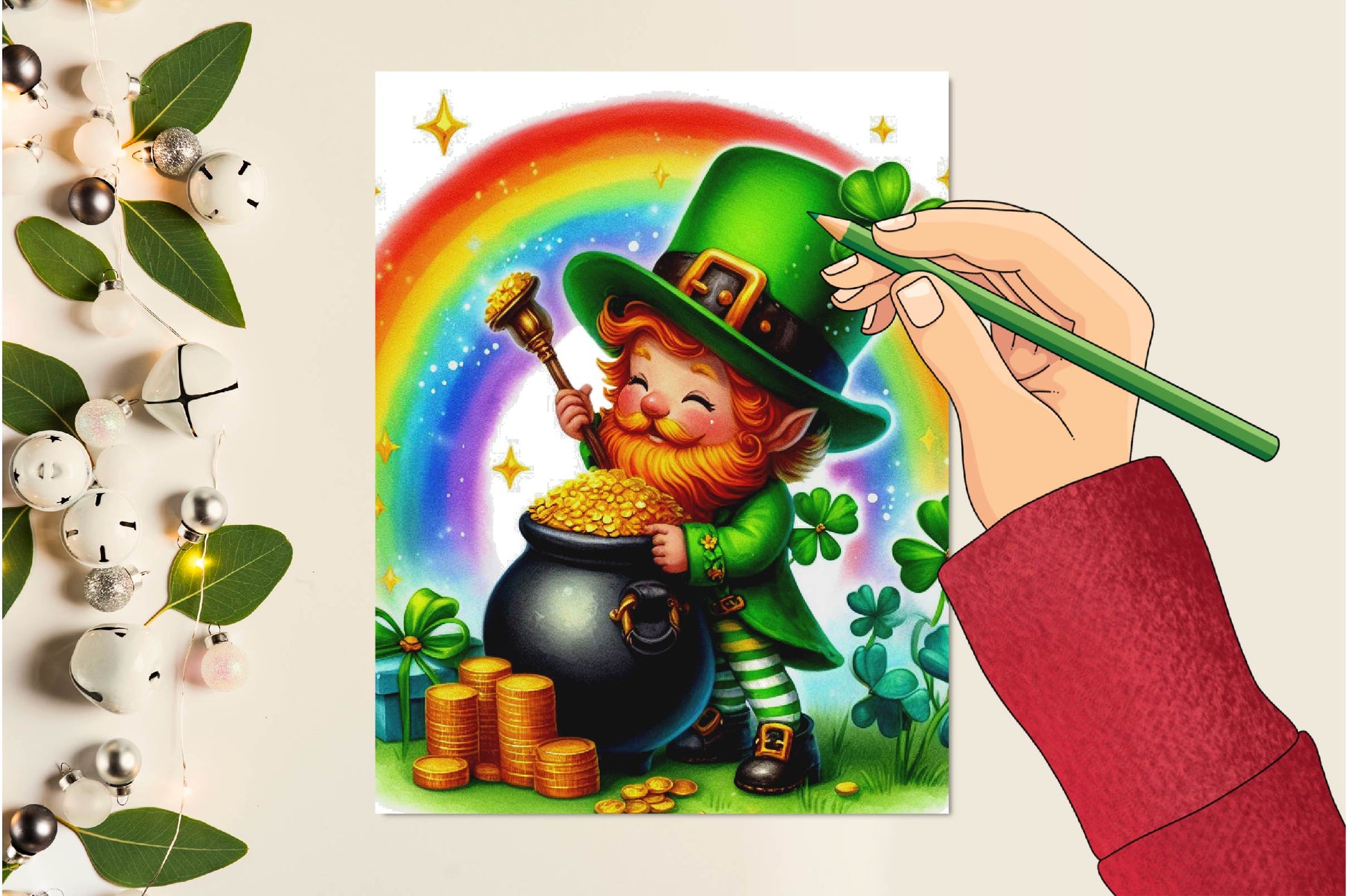 Happy Leprechaun St Patrick'S Clipart Bundle - CraftNest - Digital Crafting and Art