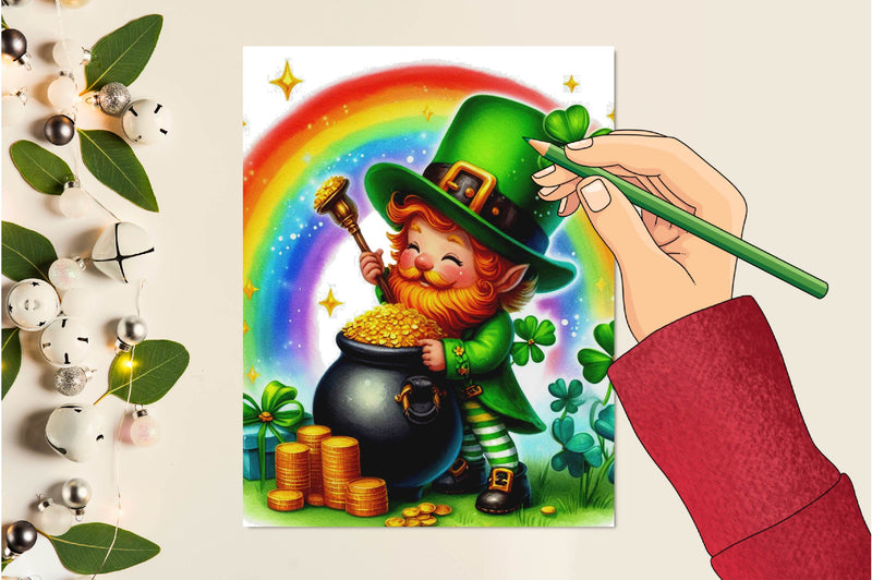 Happy Leprechaun St Patrick'S Clipart Bundle - CraftNest - Digital Crafting and Art