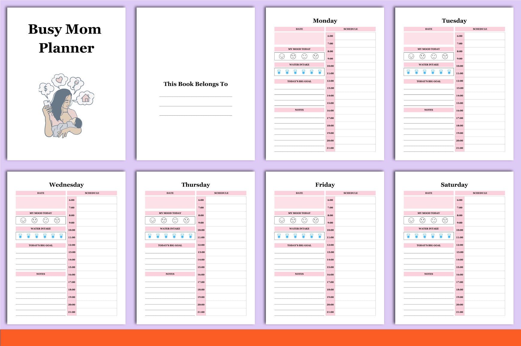 Busy Mom Planner