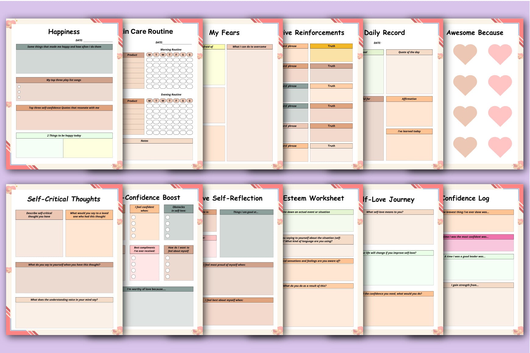 Confidence Growth System Planner