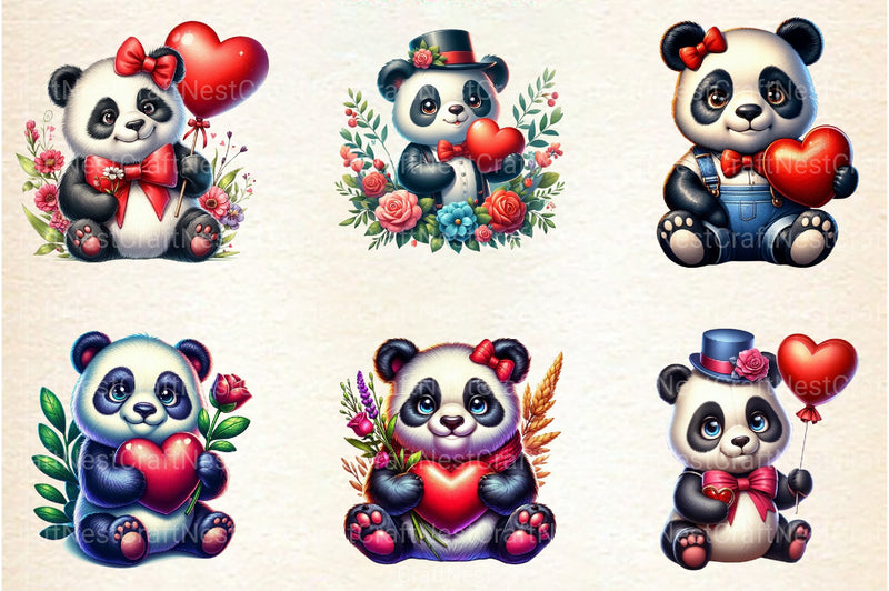 Valentine Koala Clipart Bundle 1 - CraftNest - Digital Crafting and Art