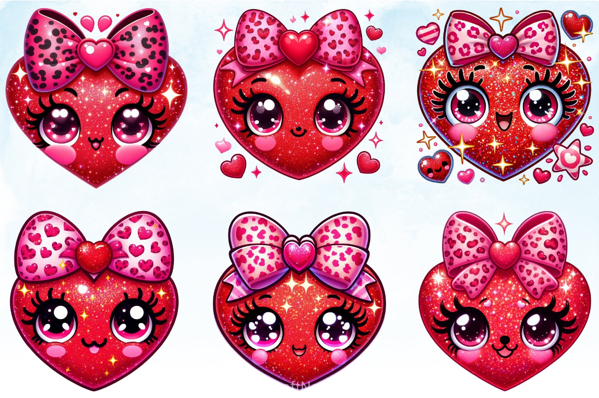 Valentine's Heart Clipart Bundle - CraftNest - Digital Crafting and Art