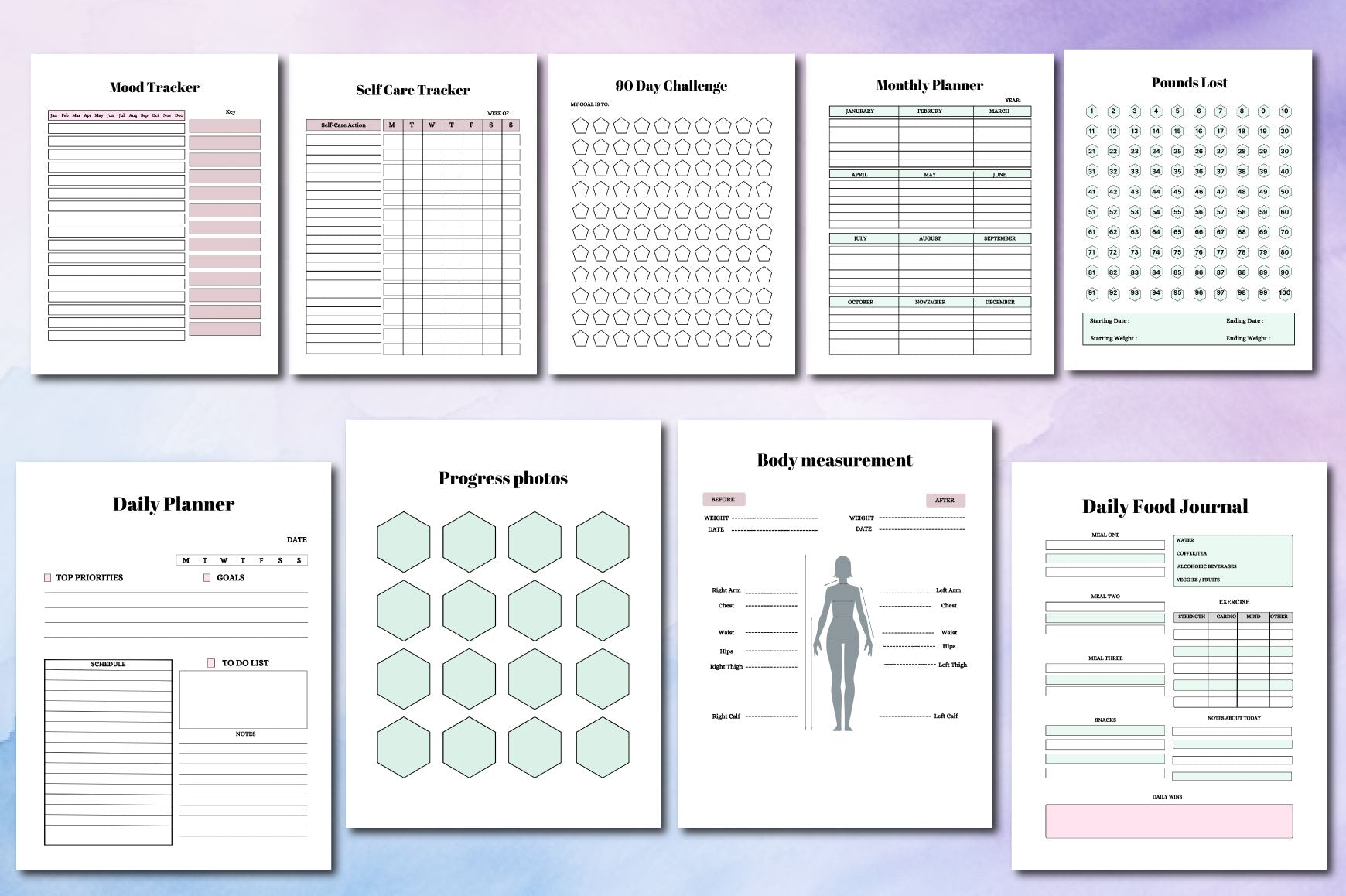 Weight Loss Planner