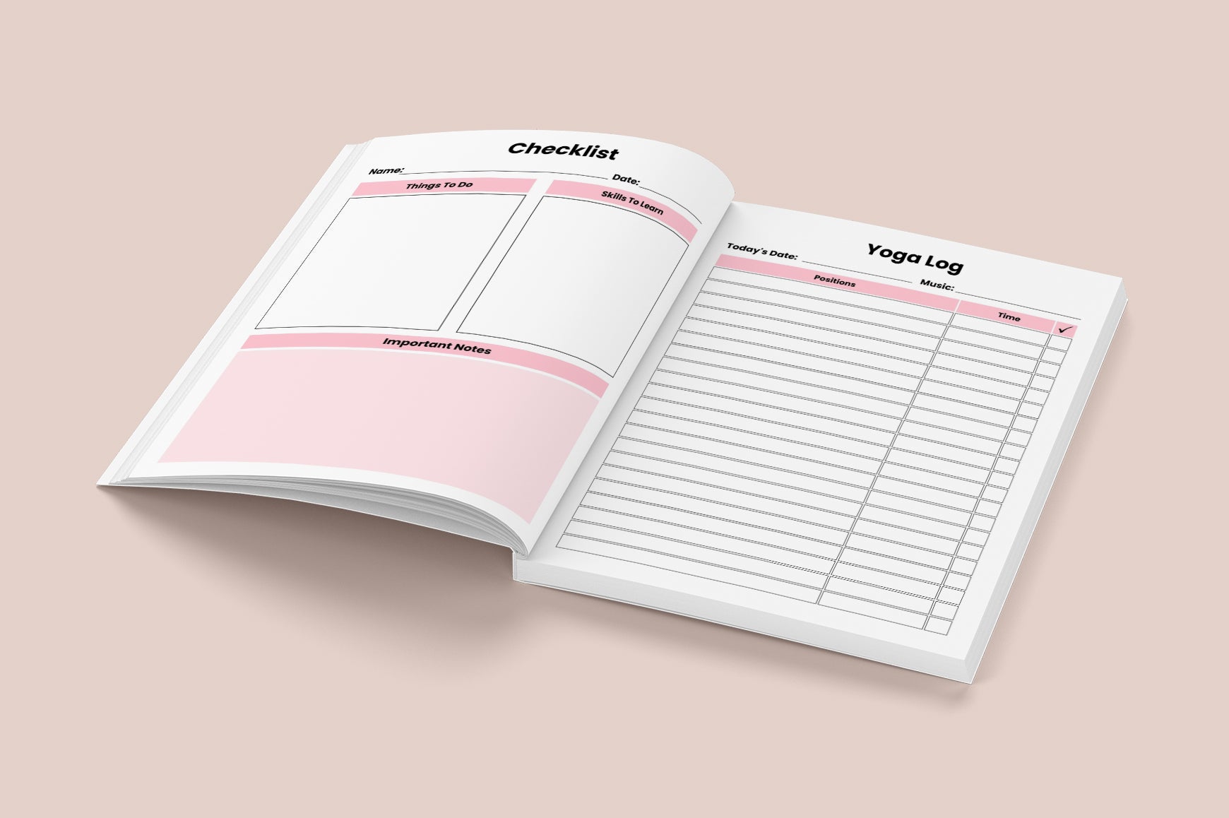 Vision Manifestation Goal Workbook