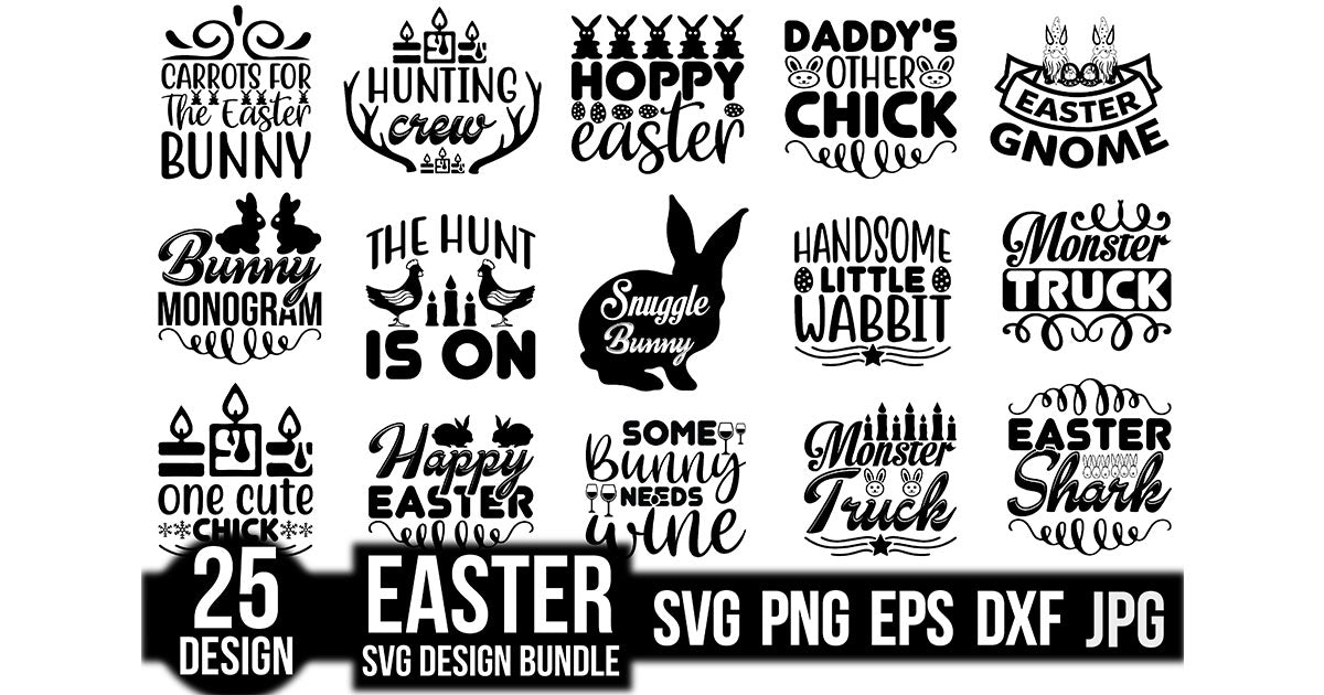 Easter SVG Bundle 6 - CraftNest - Digital Crafting and Art