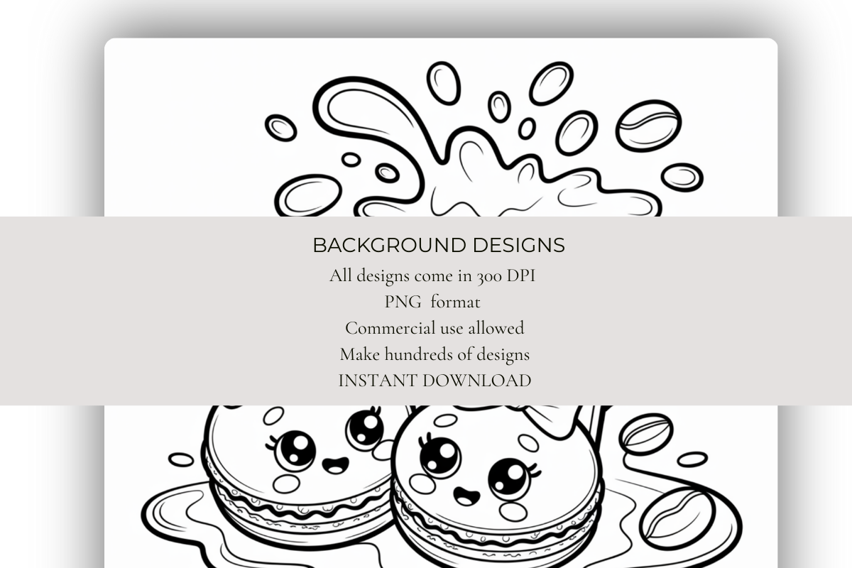 Sweet Sips & Smiles Coloring Book