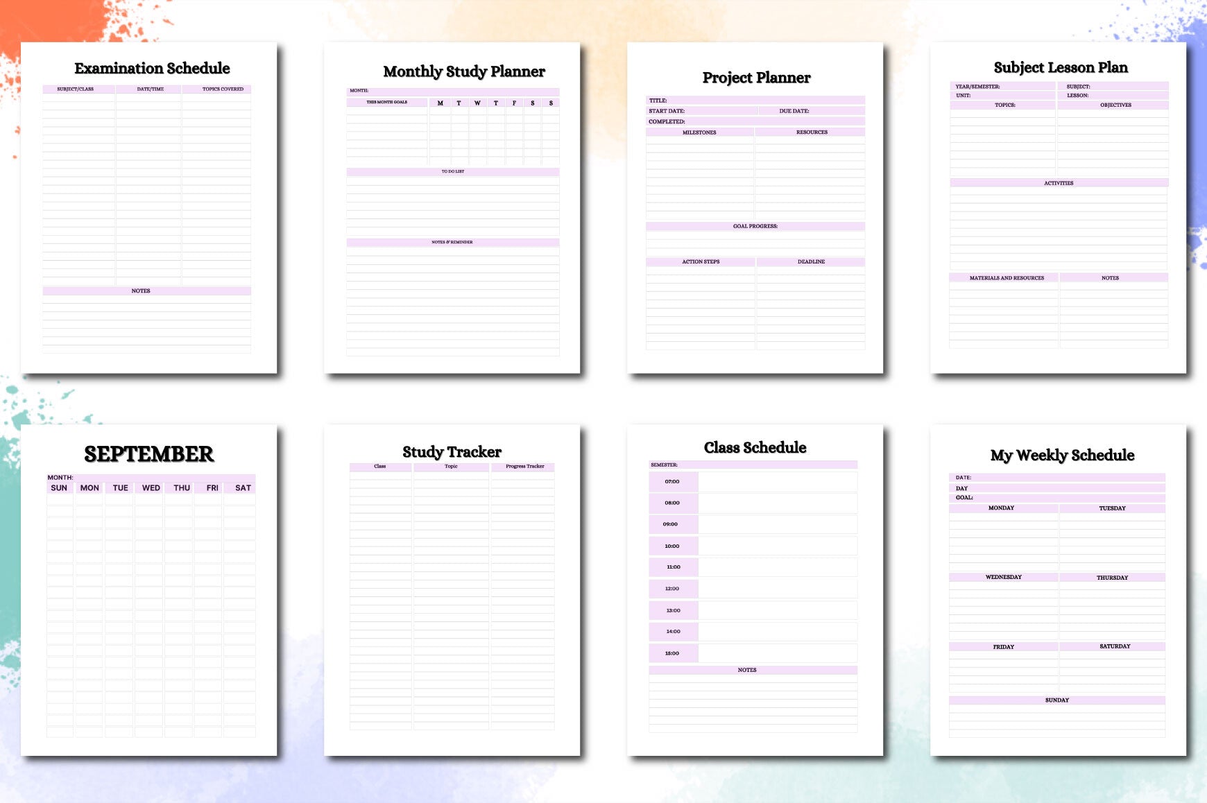 Kids Planner