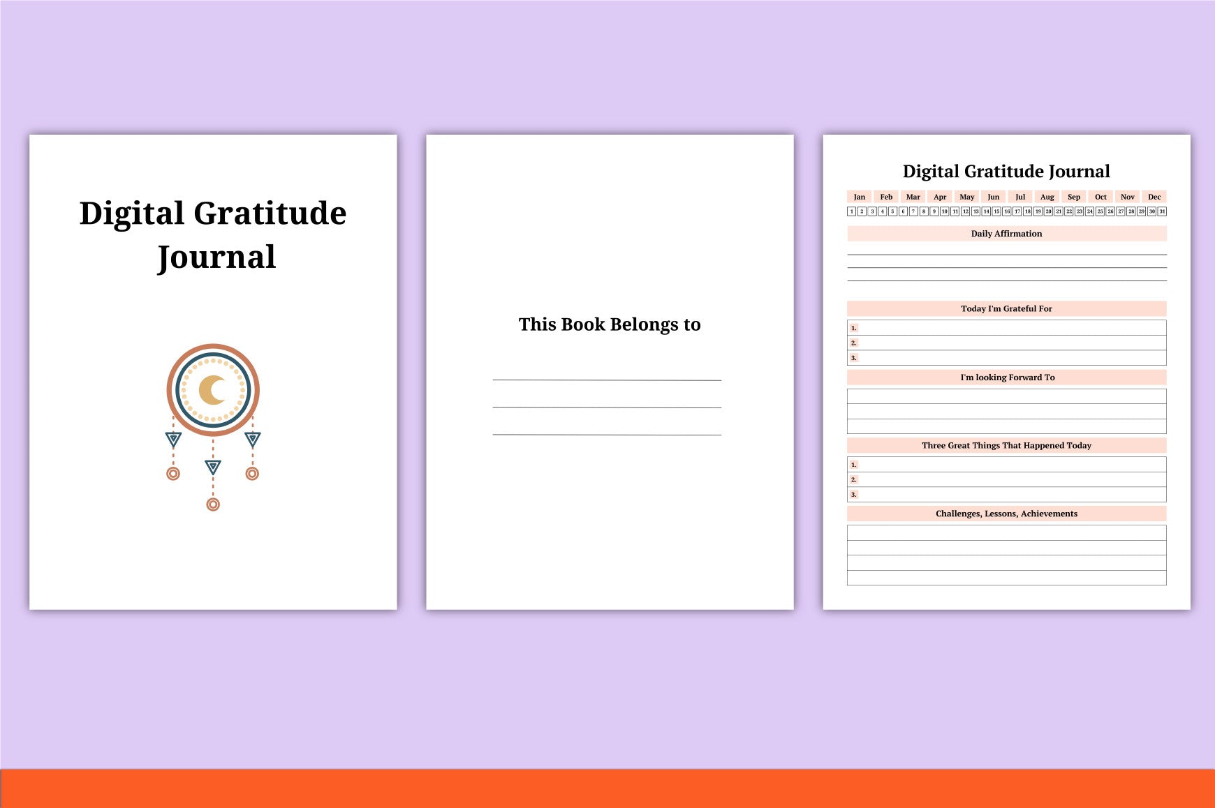 Daily Gratitude Journal