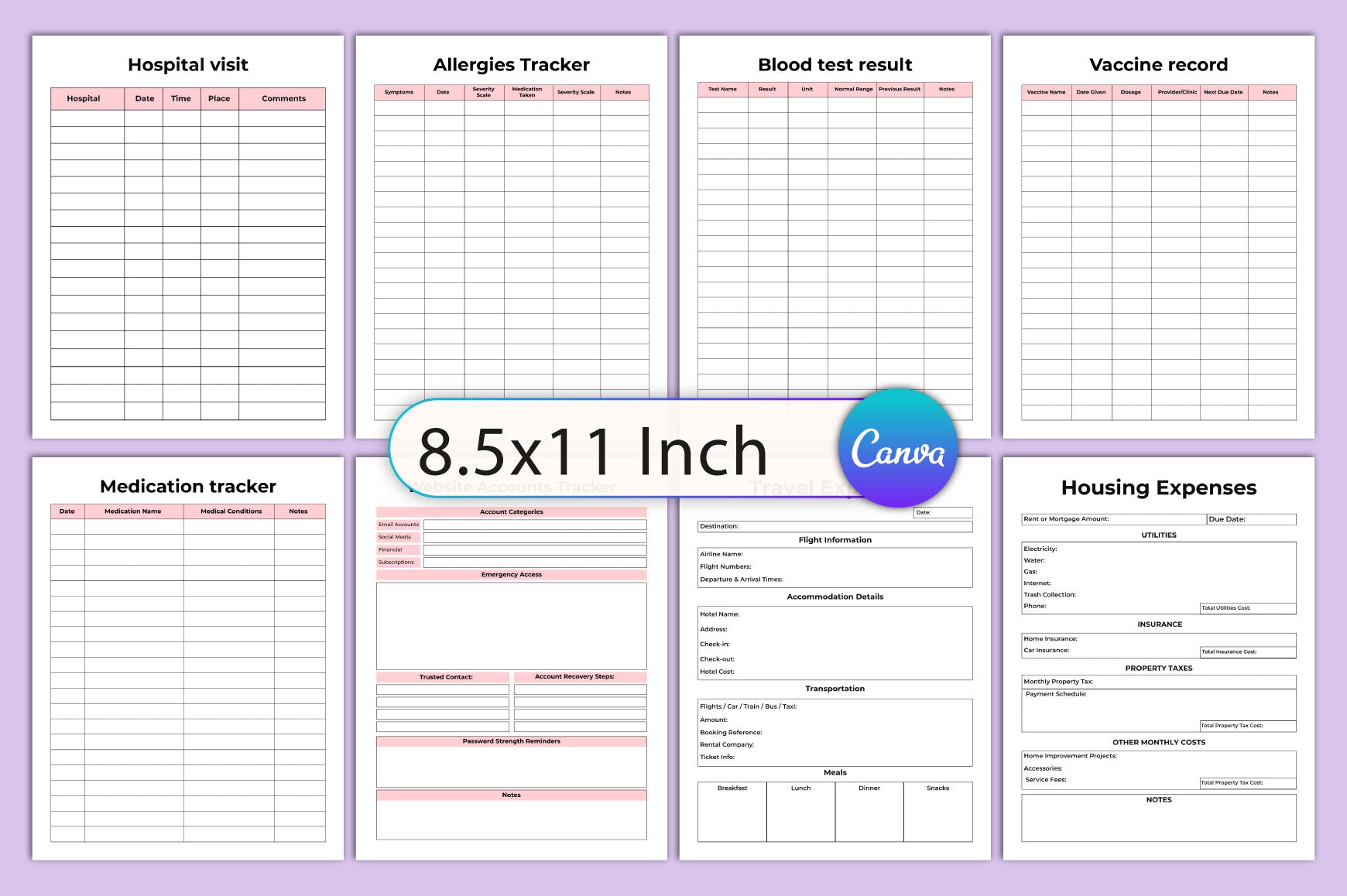 Emergency Binder Planner Guide