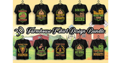 Farmhouse T Shirt Bundle 5 - CraftNest - Digital Crafting and Art