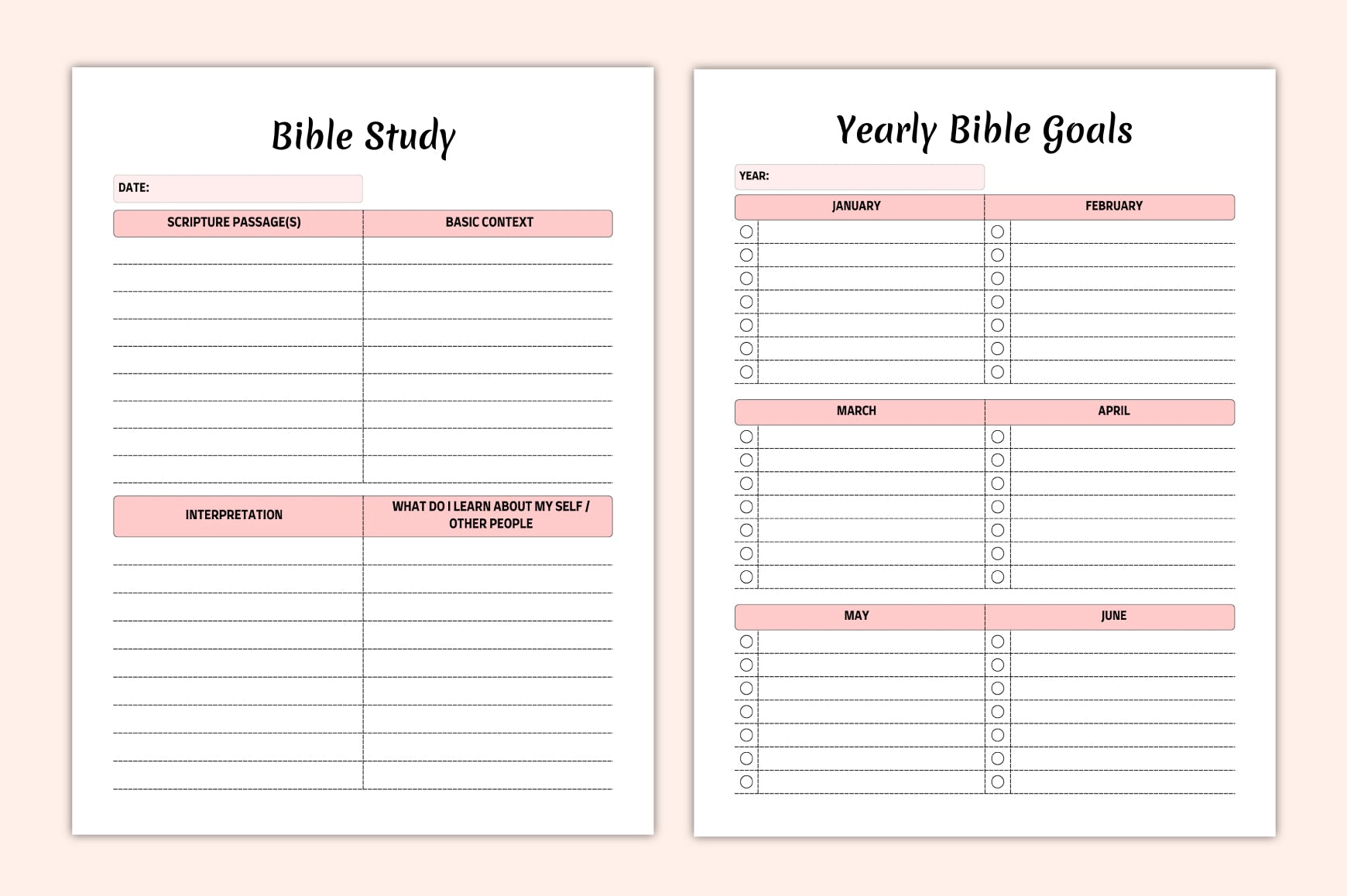 Women's Faith Scripture Journal