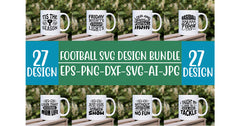 Football SVG Bundle - CraftNest - Digital Crafting and Art