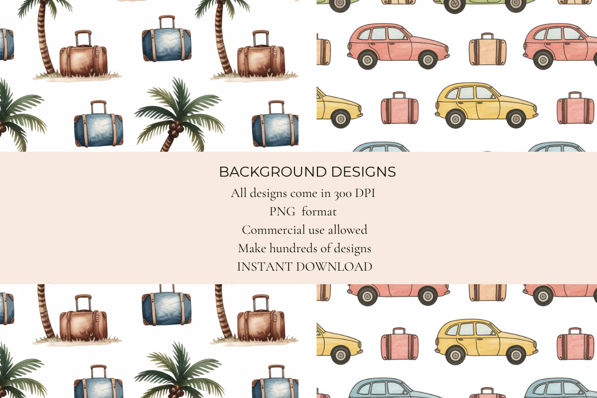 Travels Seamless Papers