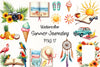 Summer Journaling Clipart Bundle