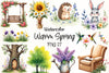Warm Spring Clipart Bundle 2