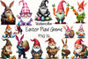 Easter Plaid Gnome Clipart Bundle