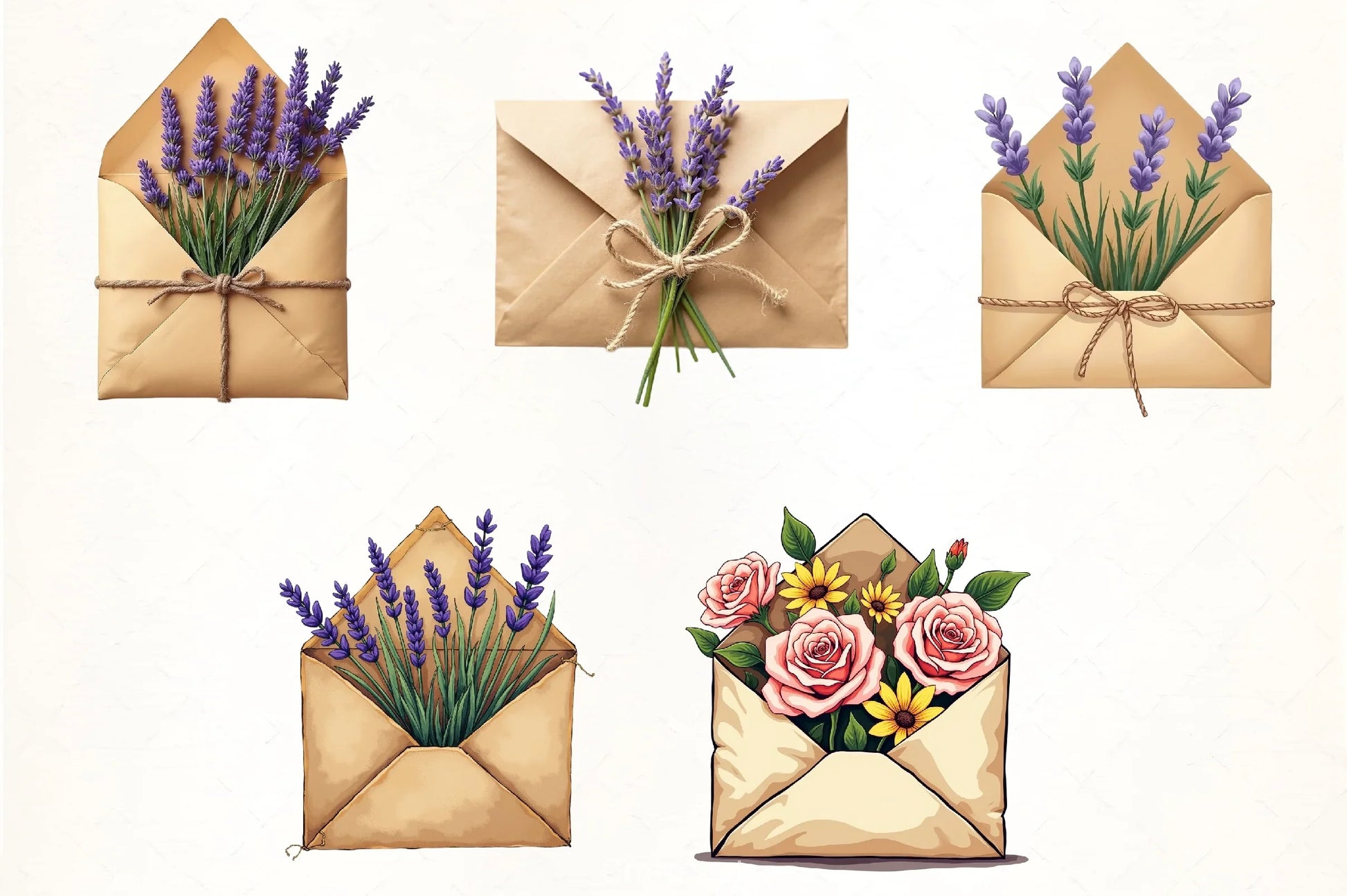 Spring Flower Clipart Bundle 7 - CraftNest - Digital Crafting and Art