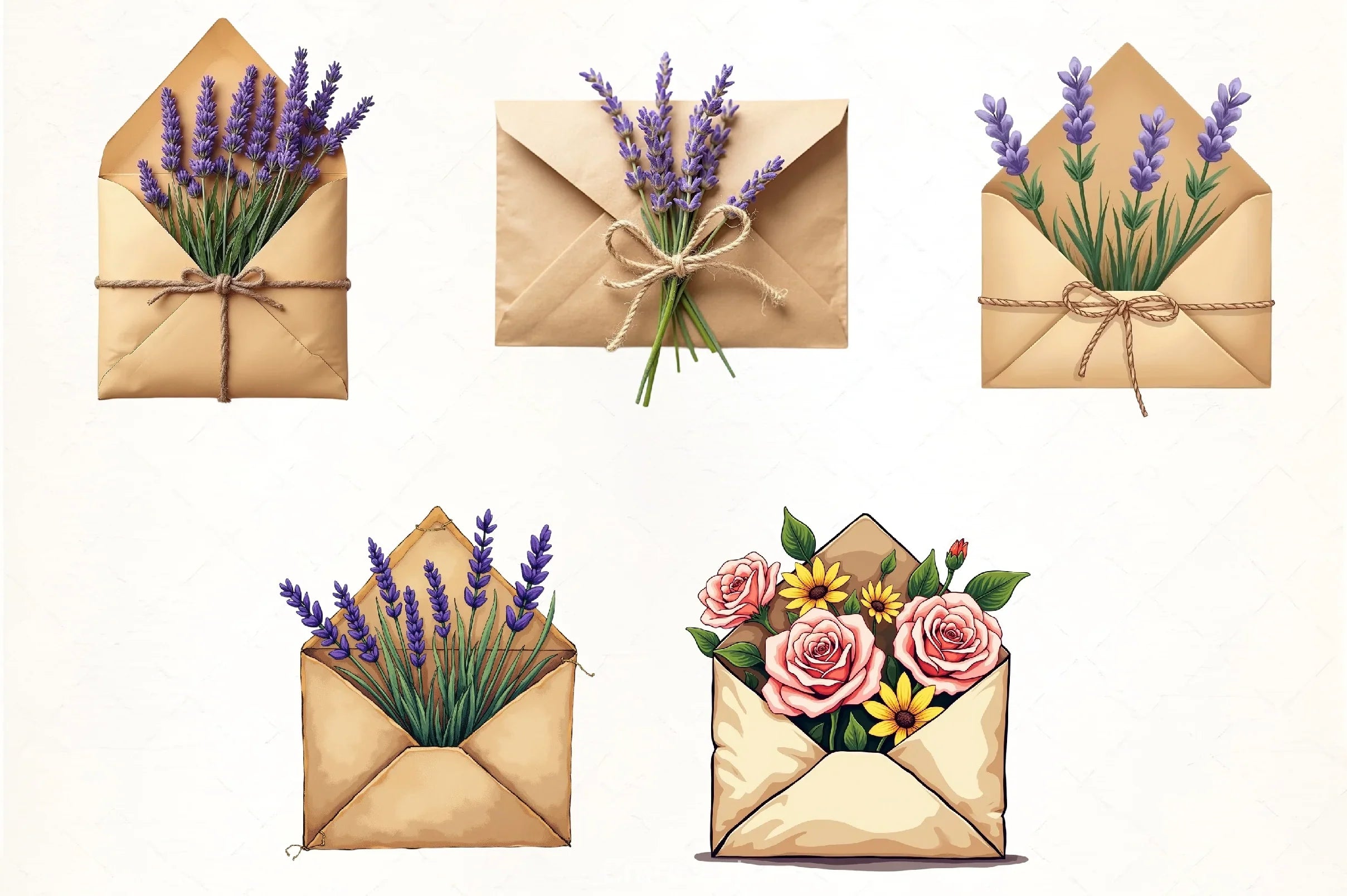 Spring Flower Clipart Bundle 7 - CraftNest - Digital Crafting and Art