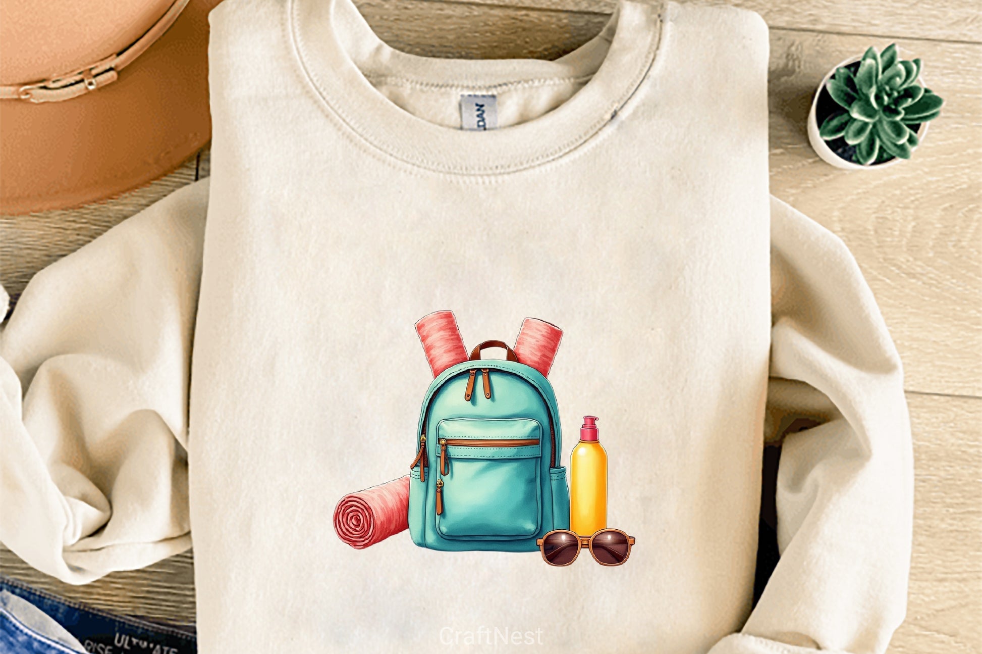 Summer Travel Clipart Bundle - CraftNest - Digital Crafting and Art