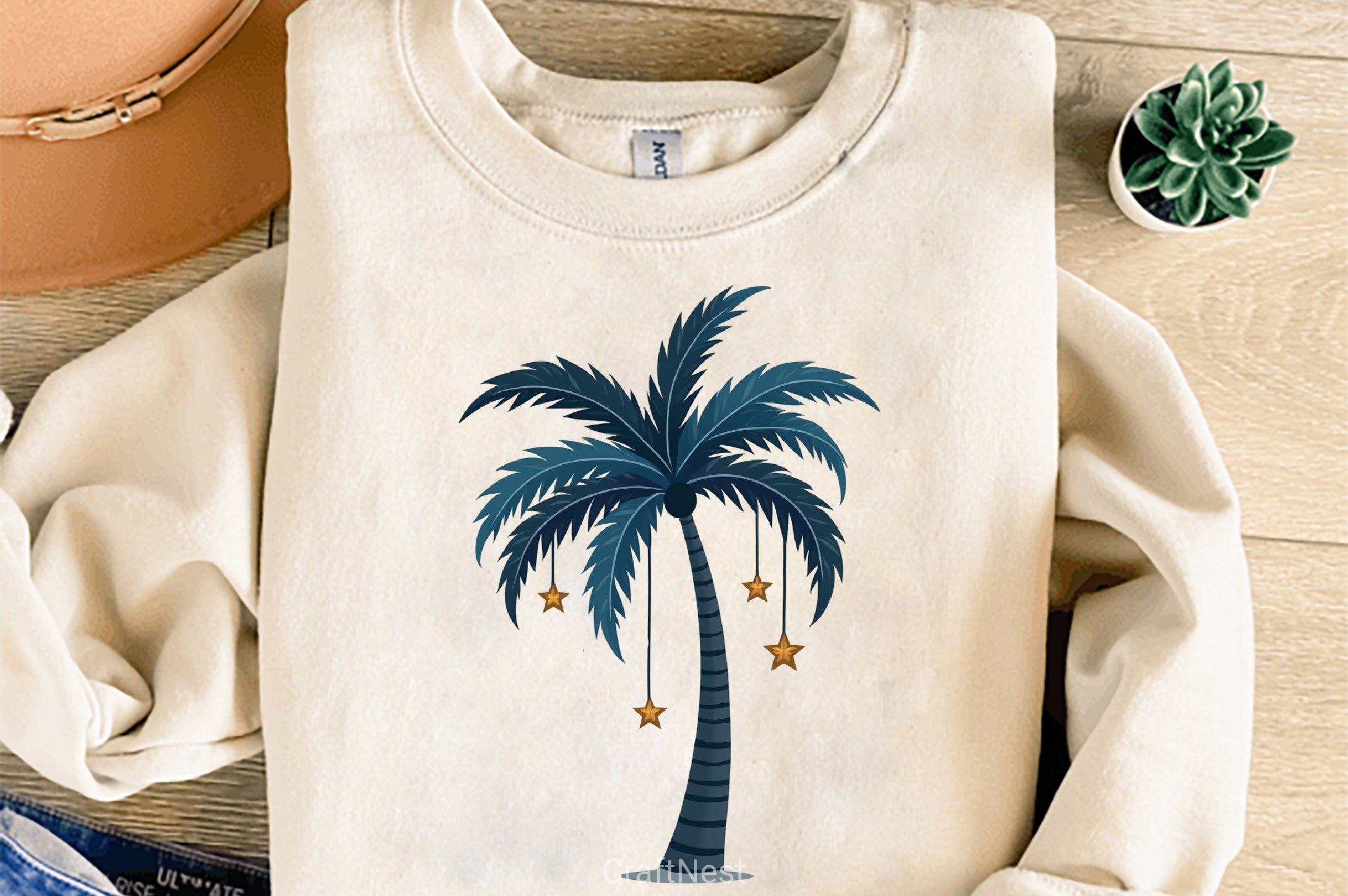 Summer Palm Tree Clipart Bundle - CraftNest - Digital Crafting and Art