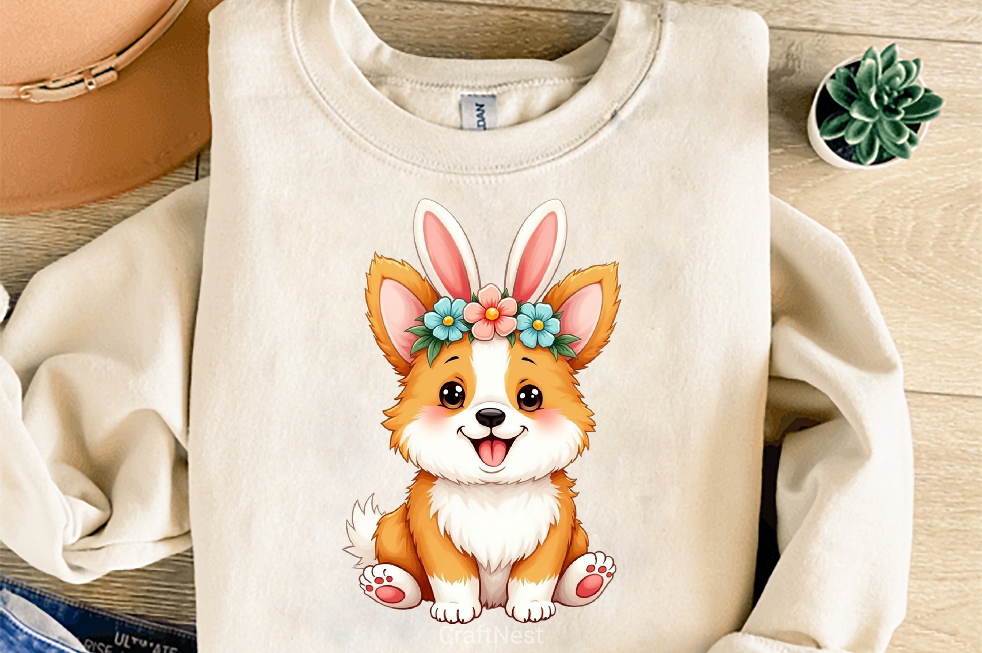 Easter Dog Clipart Bundle 6 - CraftNest - Digital Crafting and Art