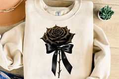 Black Gold Rose Clipart Bundle - CraftNest - Digital Crafting and Art