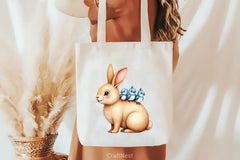 Easter Rabbit Clipart Bundle - CraftNest - Digital Crafting and Art