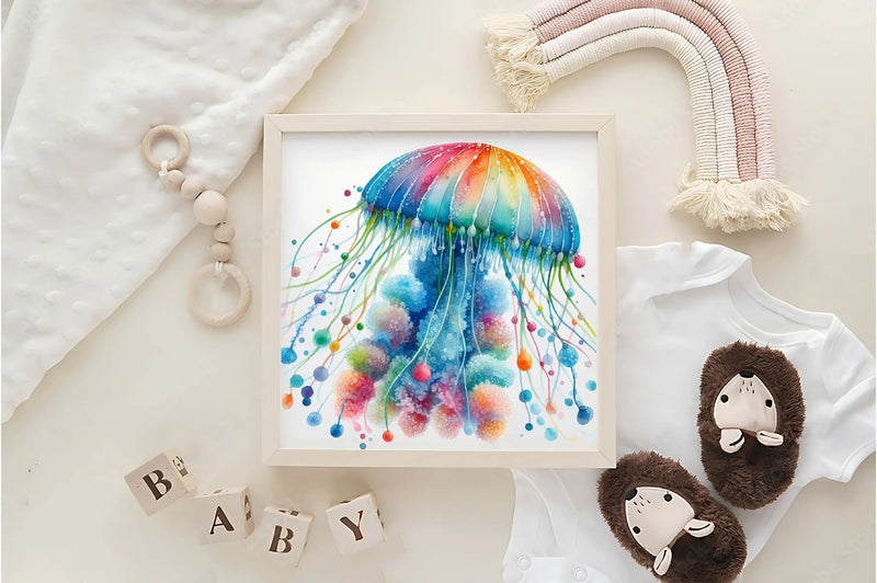Jellyfish Clipart Bundle - CraftNest - Digital Crafting and Art