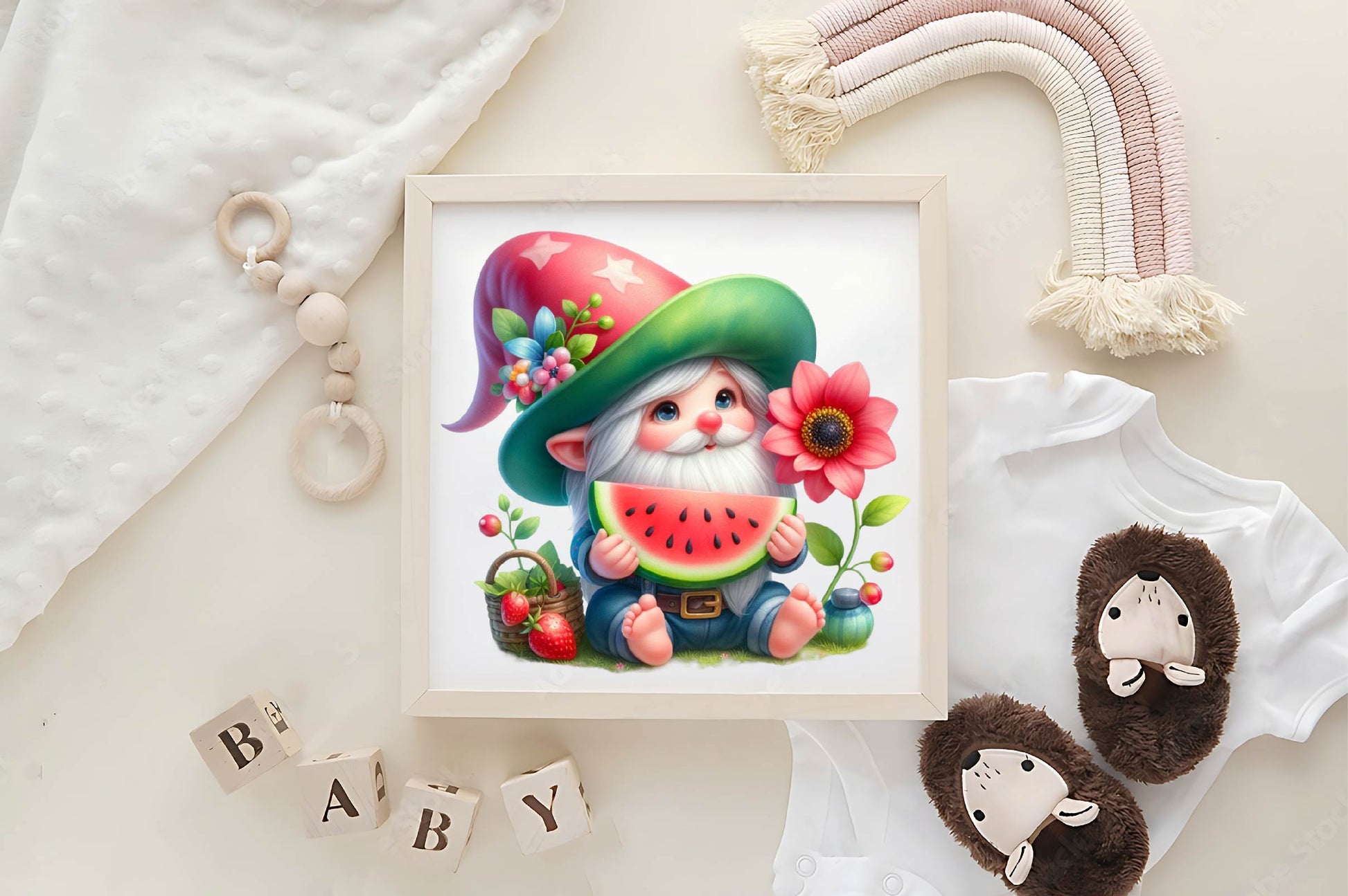 Fruit Gnomes Set Clipart Bundle - CraftNest - Digital Crafting and Art