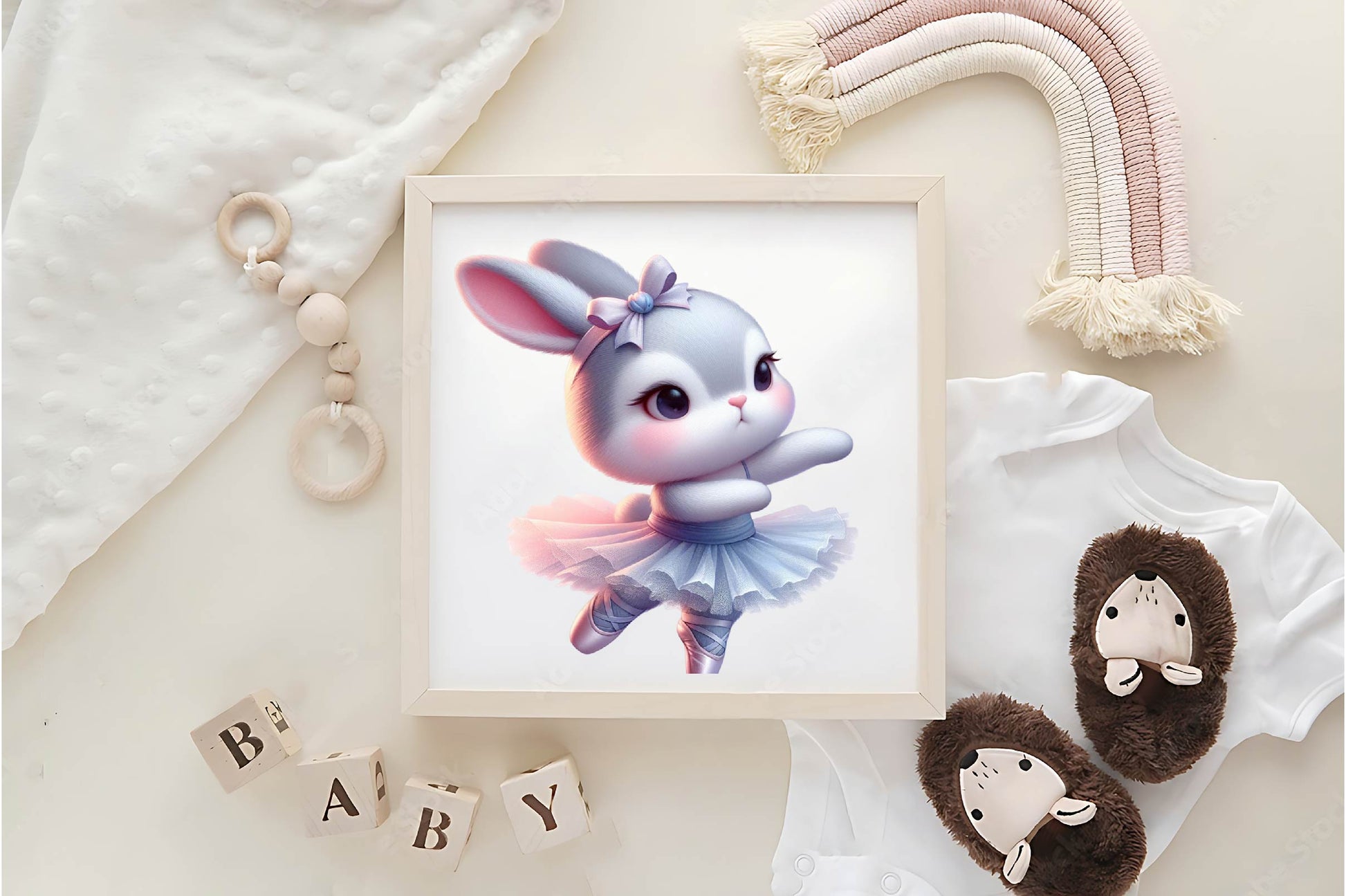 Cute Ballet Bunny Clipart Bundle - CraftNest - Digital Crafting and Art