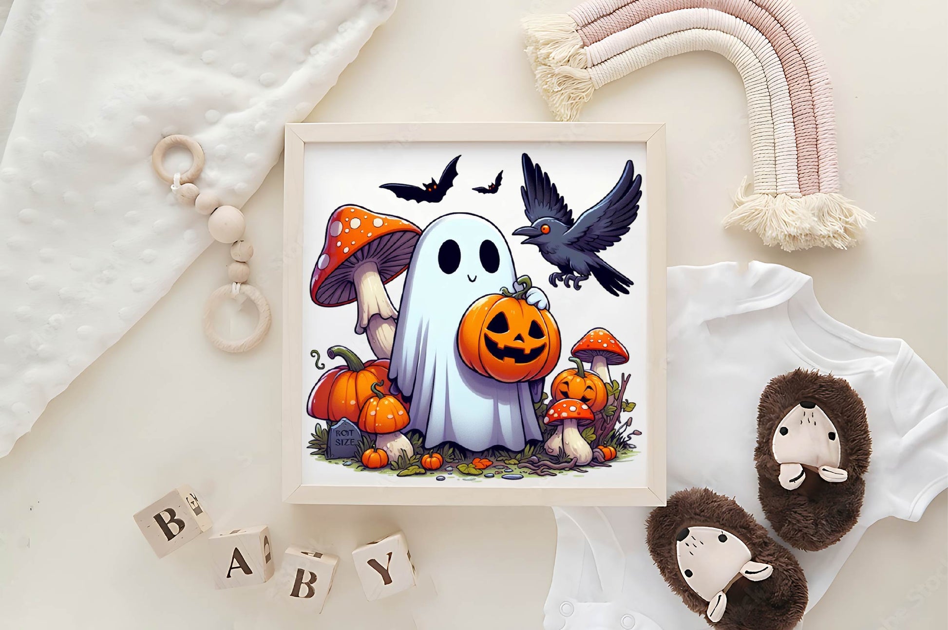 Halloween Cute Ghost Clipart Bundle - CraftNest - Digital Crafting and Art