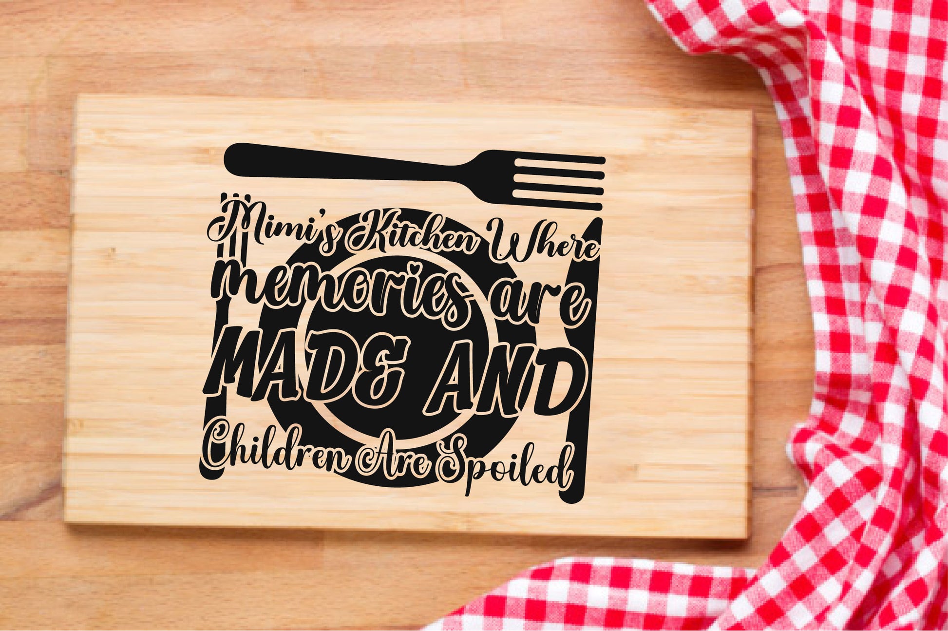 Cutting Board SVG Bundle - CraftNest - Digital Crafting and Art