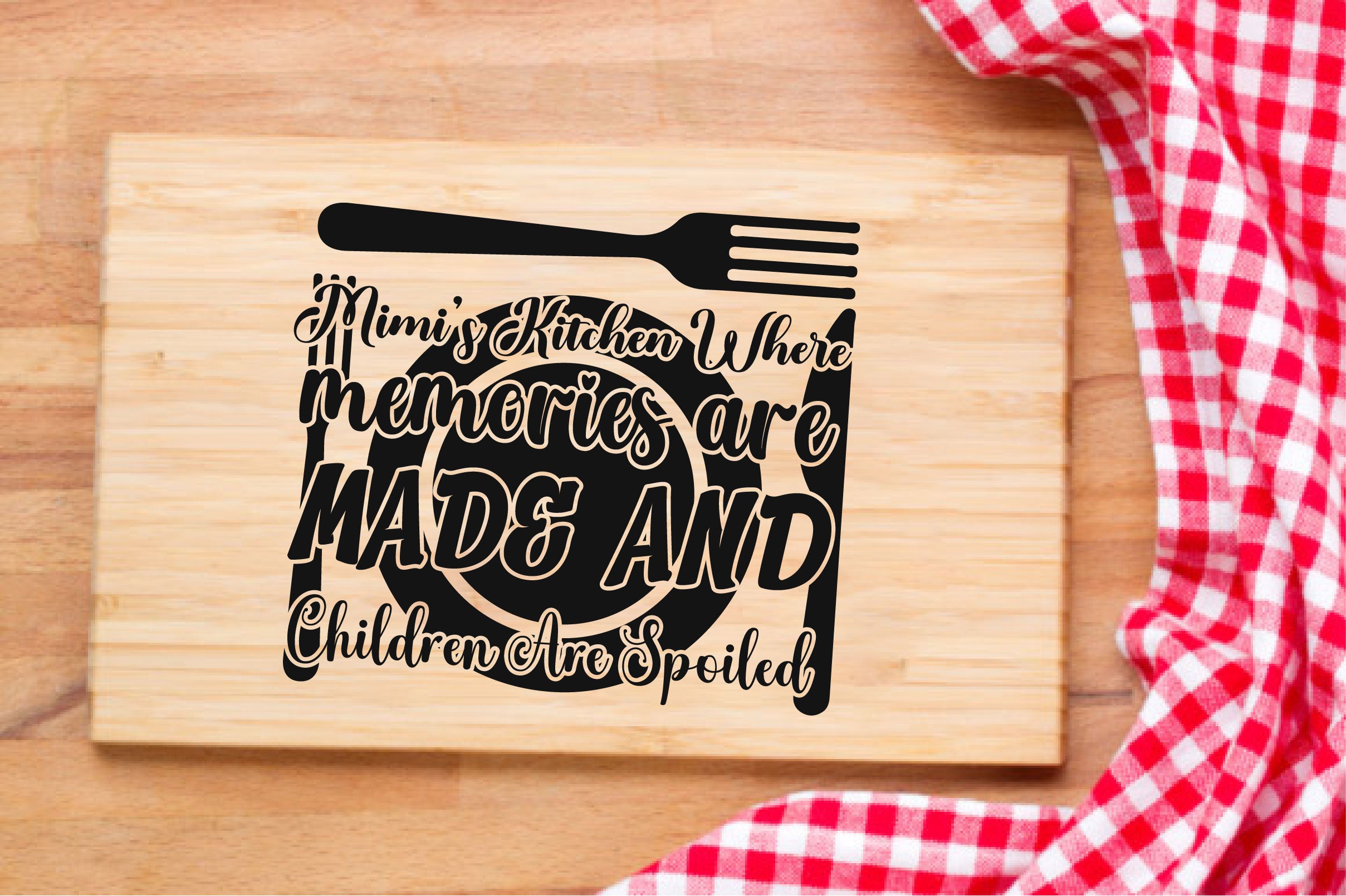 Cutting Board SVG Bundle - CraftNest - Digital Crafting and Art