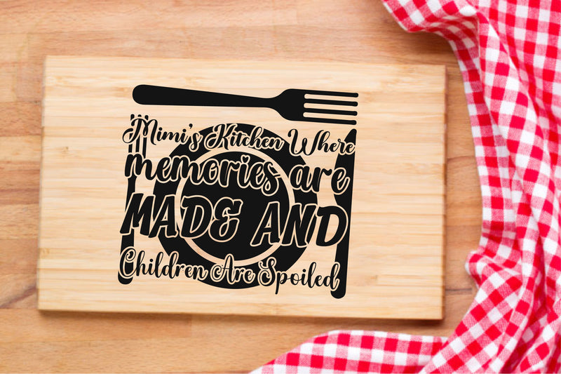 Cutting Board SVG Bundle - CraftNest - Digital Crafting and Art