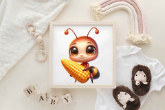 Happy Cute Ants Cartoon Clipart Bundle - CraftNest - Digital Crafting and Art