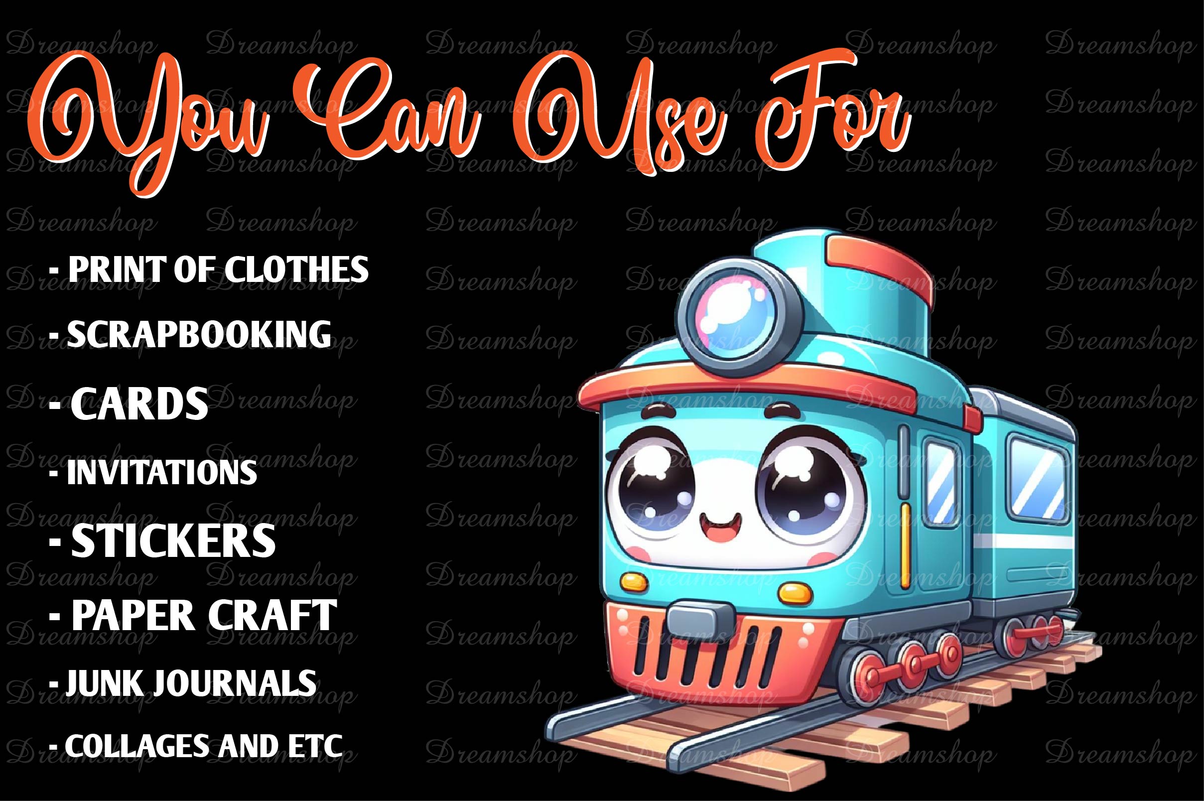 Cute Transport Clipart Bundle 1 - CraftNest - Digital Crafting and Art