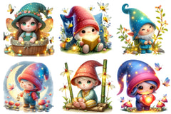 Cute Baby Fireflies Clipart Bundle - CraftNest - Digital Crafting and Art