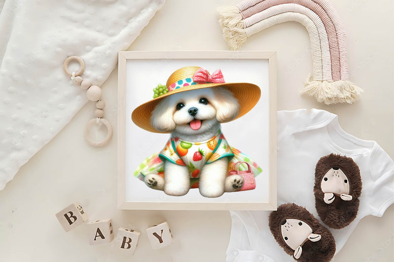 Summer Dogs Clipart Bundle - CraftNest - Digital Crafting and Art