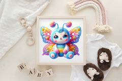 Crochet Butterfly Clipart Bundle - CraftNest - Digital Crafting and Art