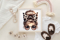 Messy Bun Mom Life Clipart Bundle - CraftNest - Digital Crafting and Art