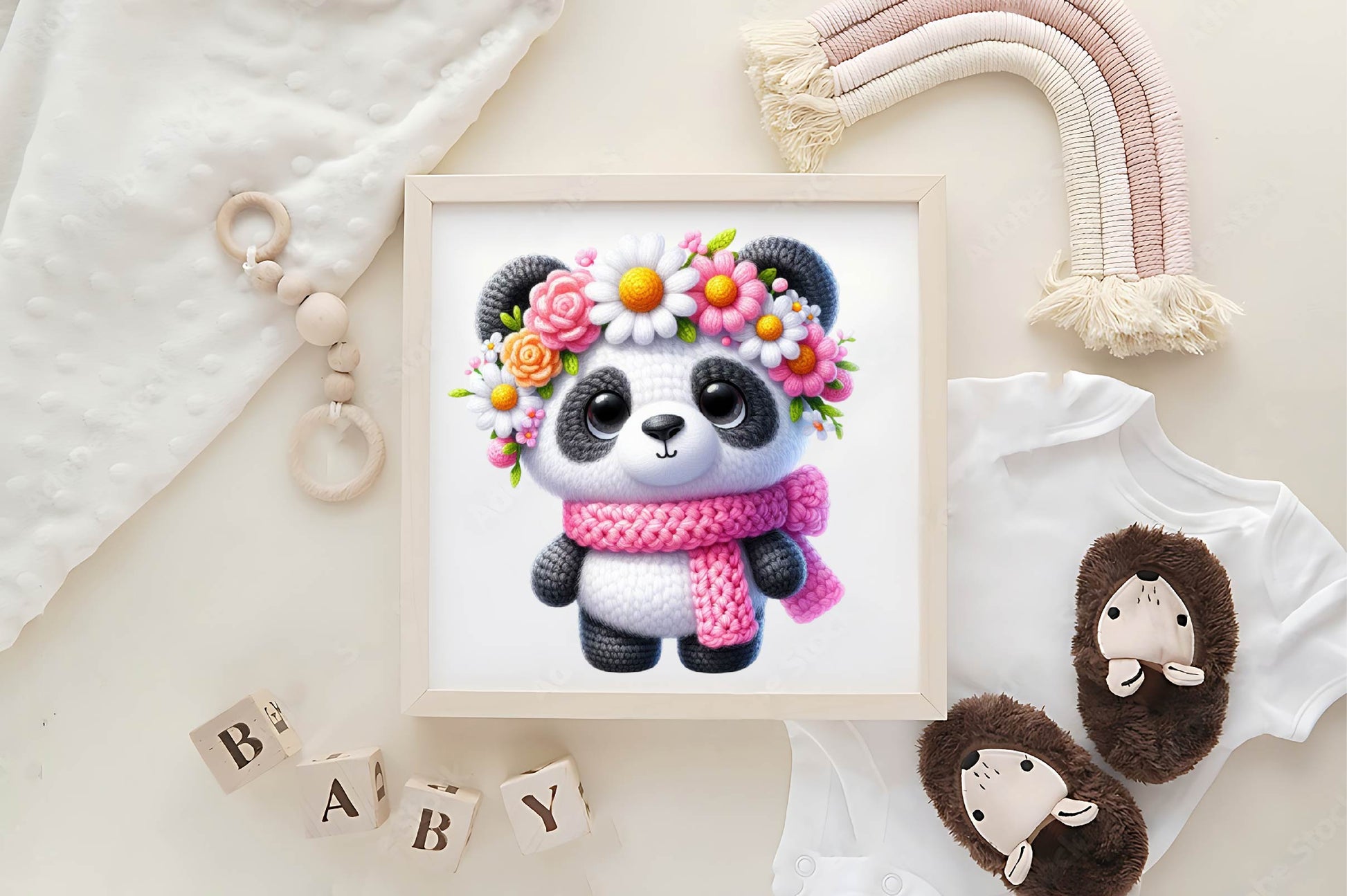 Crochet Animals And Flowers Clipart Bundle - CraftNest - Digital Crafting and Art