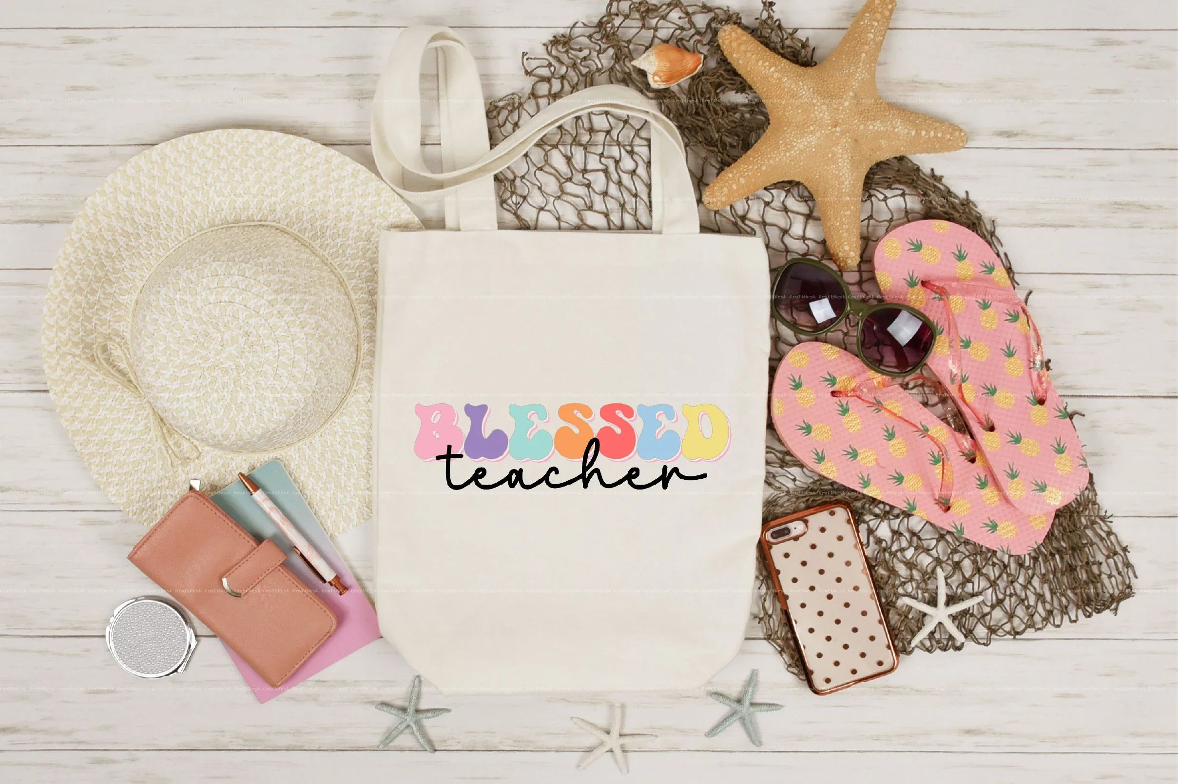 Retro Teacher SVG Bundle - CraftNest - Digital Crafting and Art